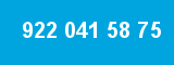 922 041 58 75